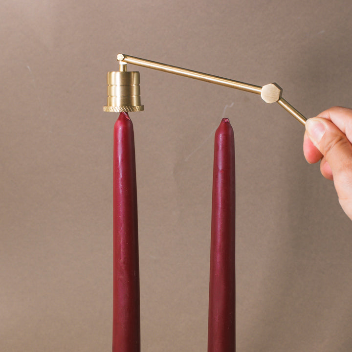 Brass Candle Snuffer
