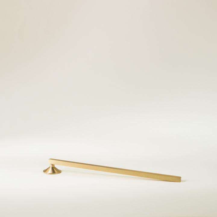 Brass Tealight Holder with Candle Snuffer - Set of 2