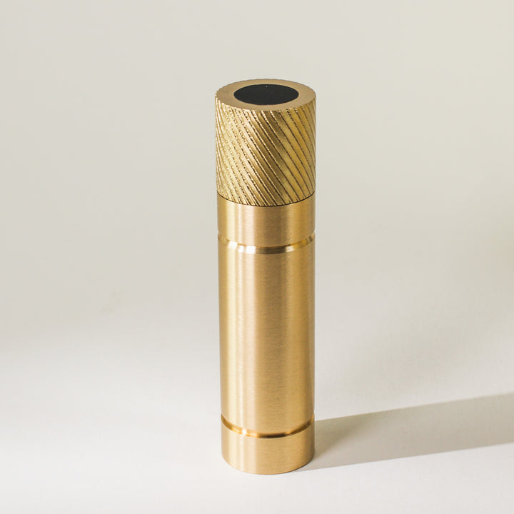 Brass Match Safe - Long