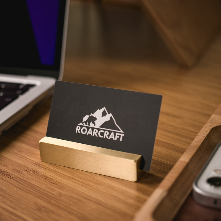 Brass Business Card Holder