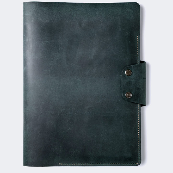 Hemingway A4 Padfolio - Document Organizer Green 