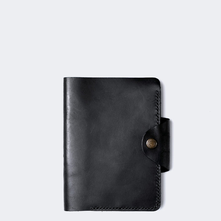 Hemingway A6 Mini Organizer Leather Case Black 