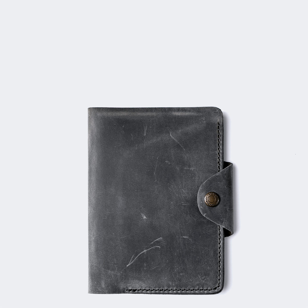 Hemingway A6 Mini Organizer Leather Case Gray