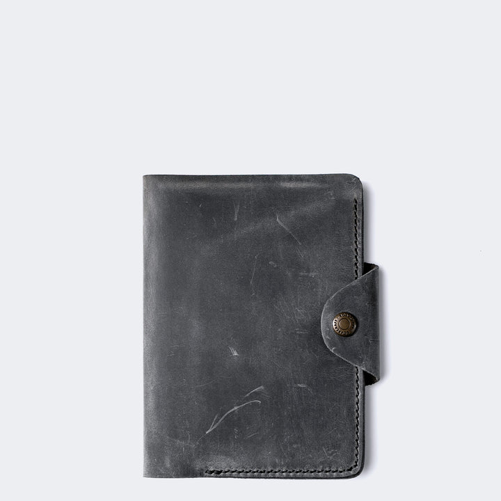 Hemingway A6 Mini Organizer Leather Case Gray