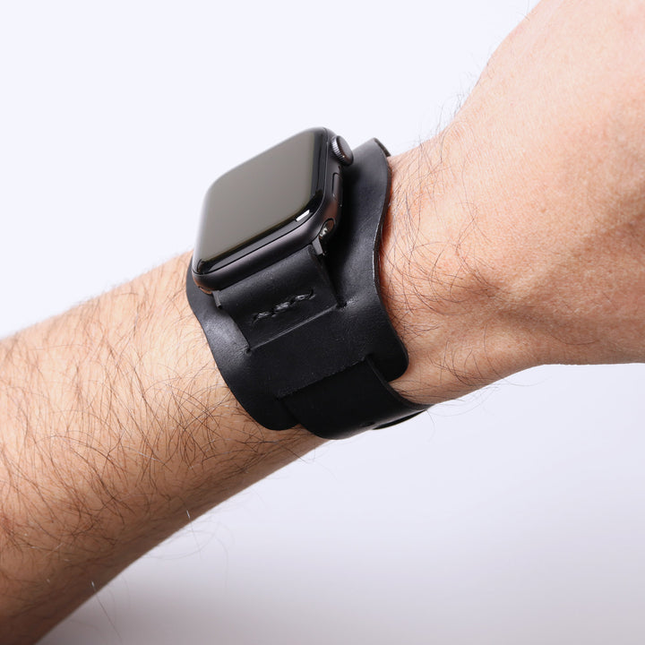 Apple Watch Minimal Bund Strap - Black