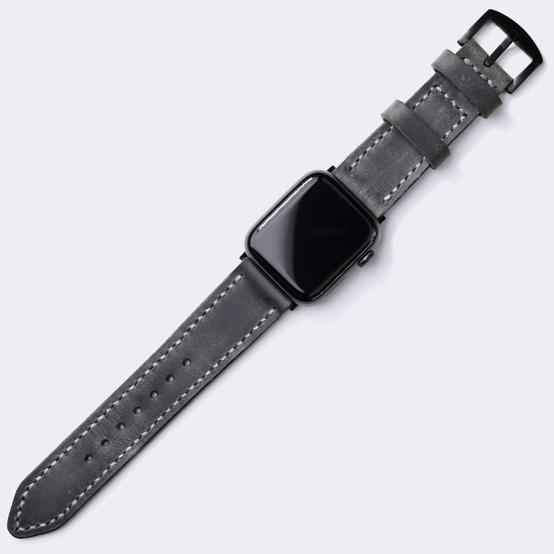 Custom Made Apple Watch Strap - Antique Gray Default Title 