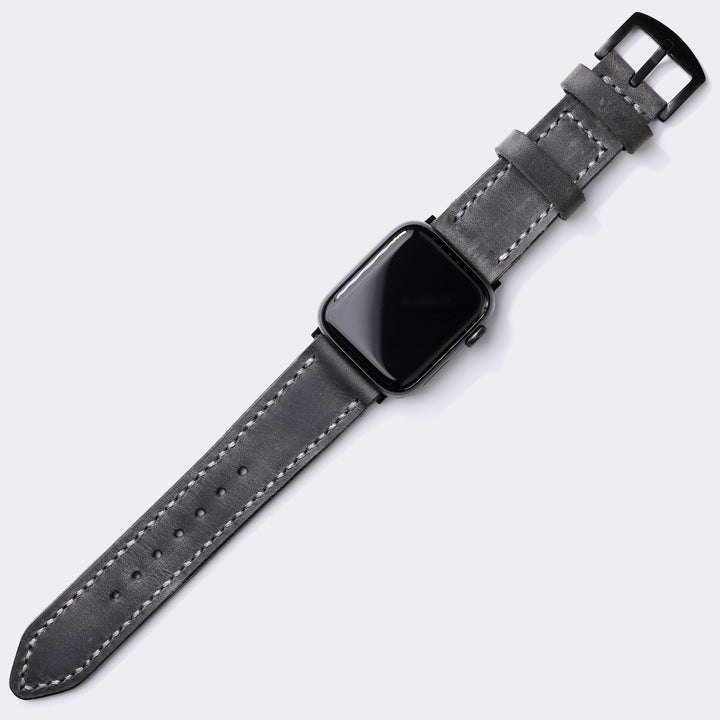Custom Made Apple Watch Strap - Antique Gray Default Title 