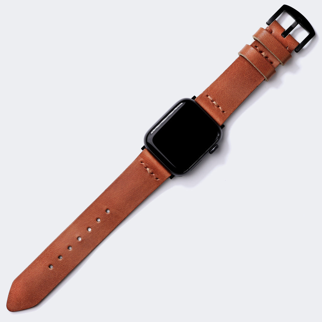 Apple Watch Leather Band - Tan Default Title 