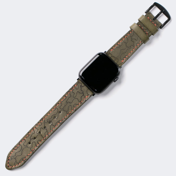 VegTan Leather Apple Watch Strap - Camouflage Default Title 