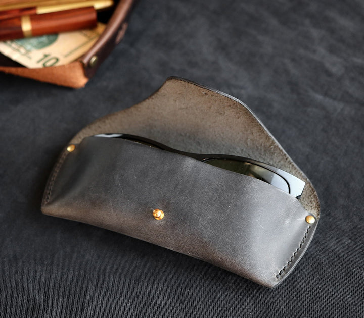 Leather Sunglasses Case