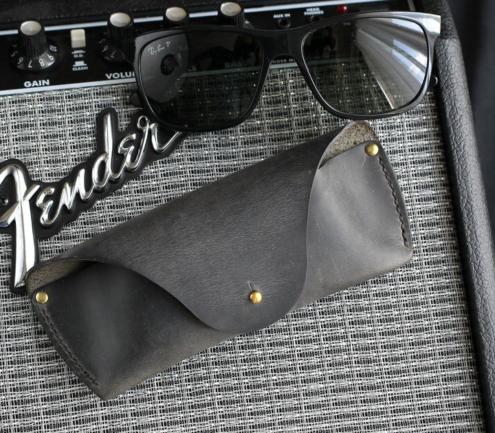 Leather Sunglasses Case