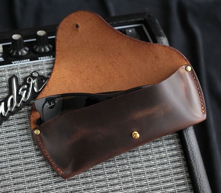 Leather Sunglasses Case