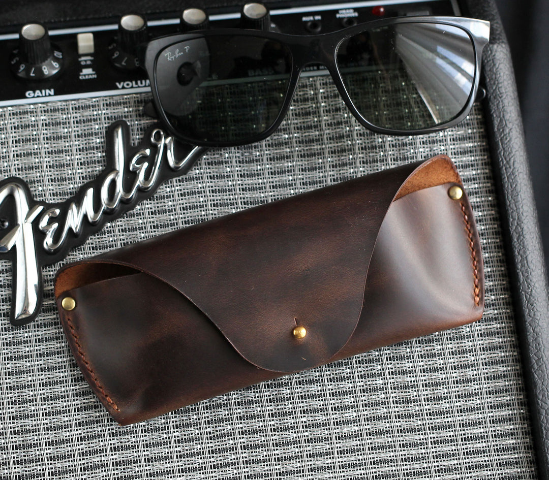 Leather Sunglasses Case