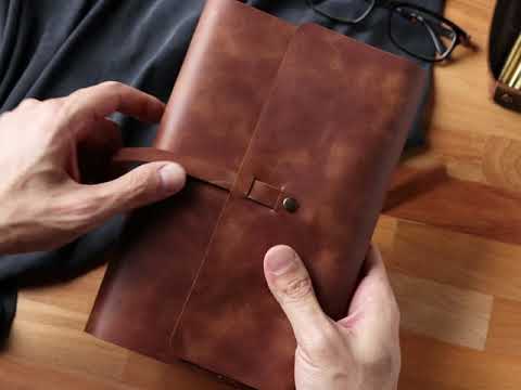 Handmade Leather Book Cover