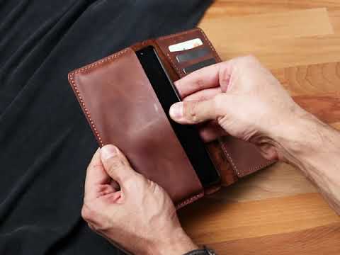 iPhone Leather Wallet Case - Tripolis
