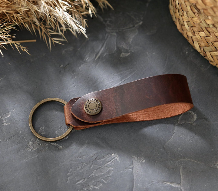 Leather Key Fob