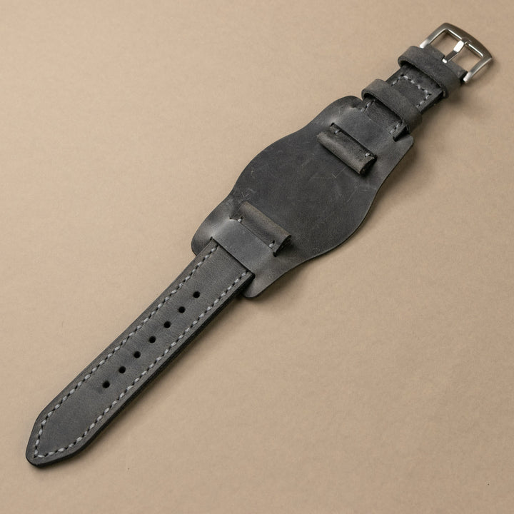 Custom Made Bund Strap - Antique Gray