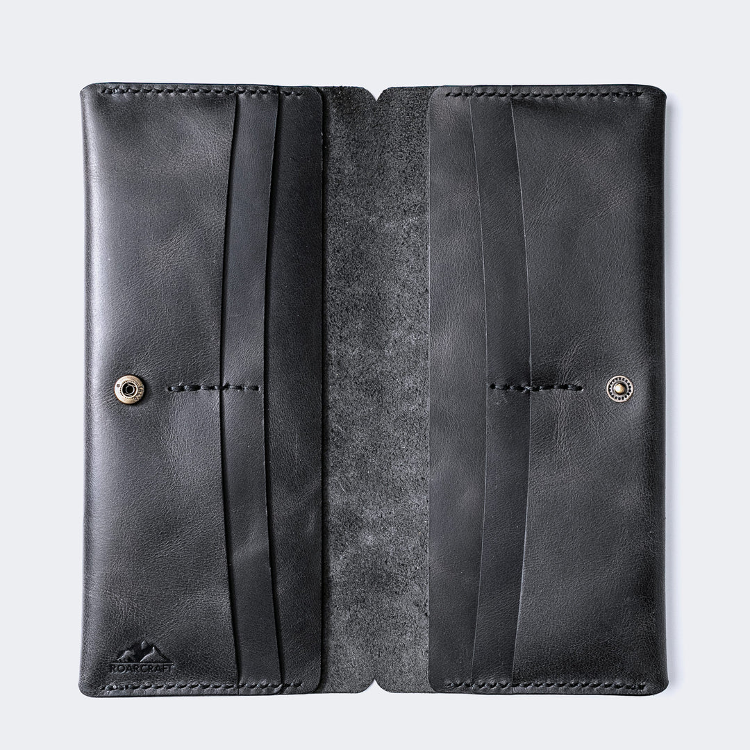 Double Phone Long Wallet Coal 
