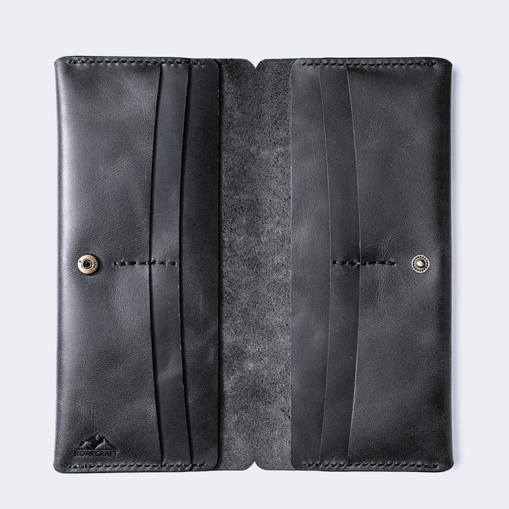 Double Phone Long Wallet Coal 
