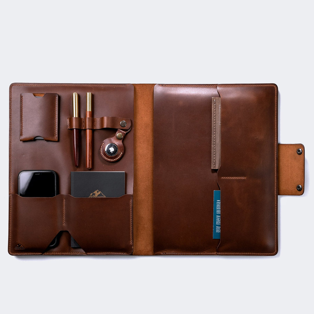 Leather reMarkable 2 Organizer Brown