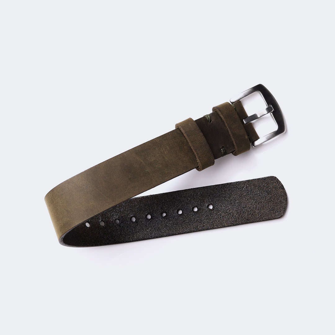 Nato Watch Strap - Antique Green Default Title #MWS Options 3