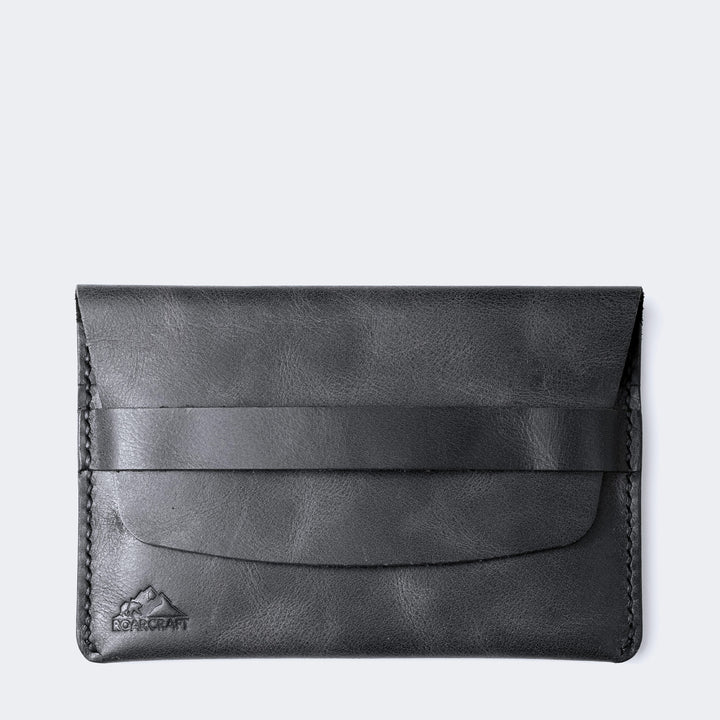 Leather Travel Wallet - Zeugma Coal