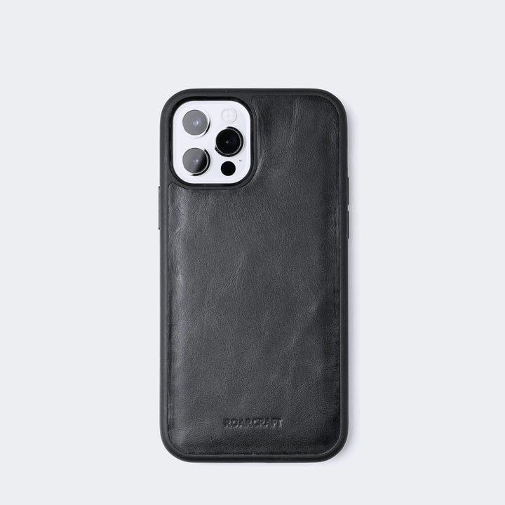 iPhone Leather Case Coal