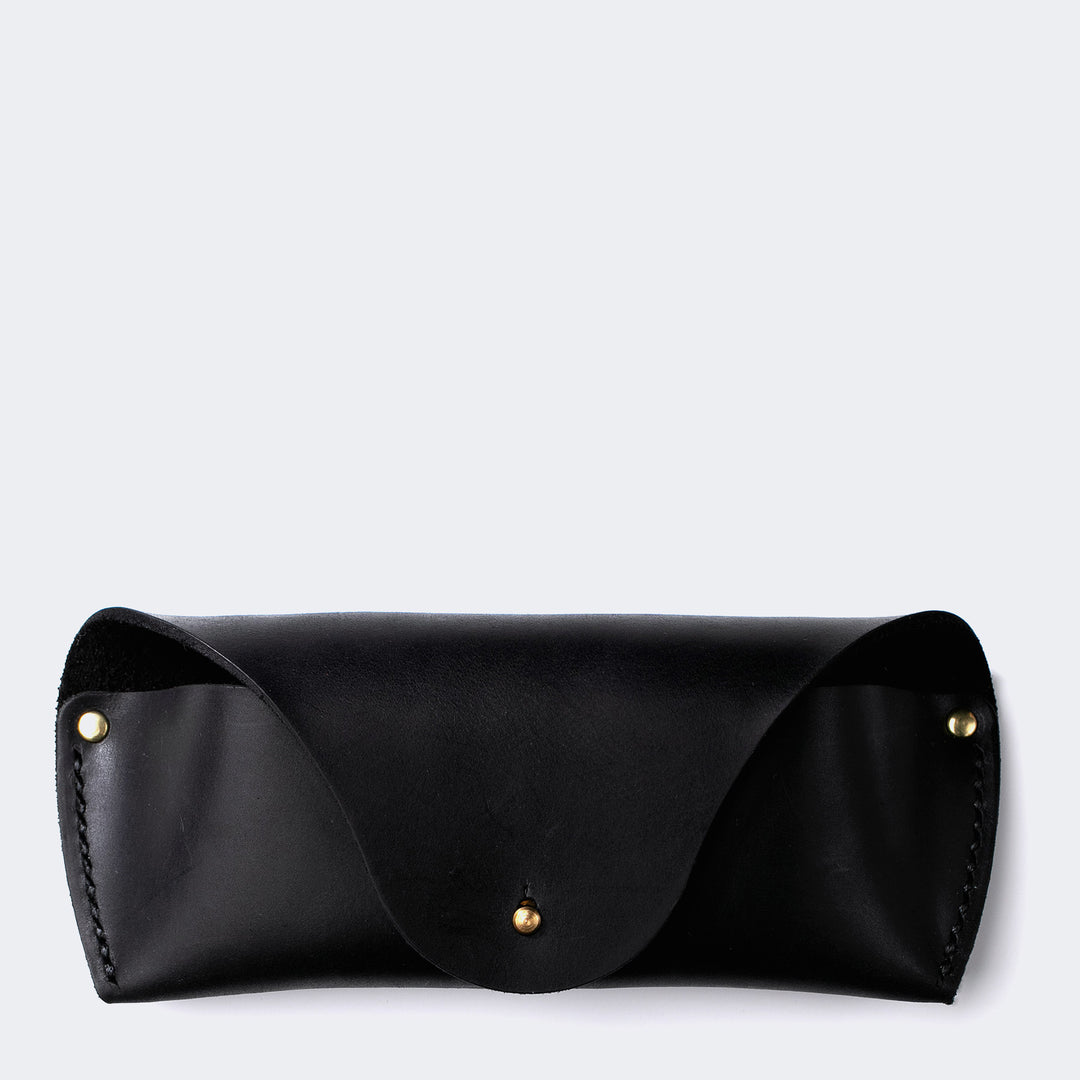 Leather Sunglasses Case Black