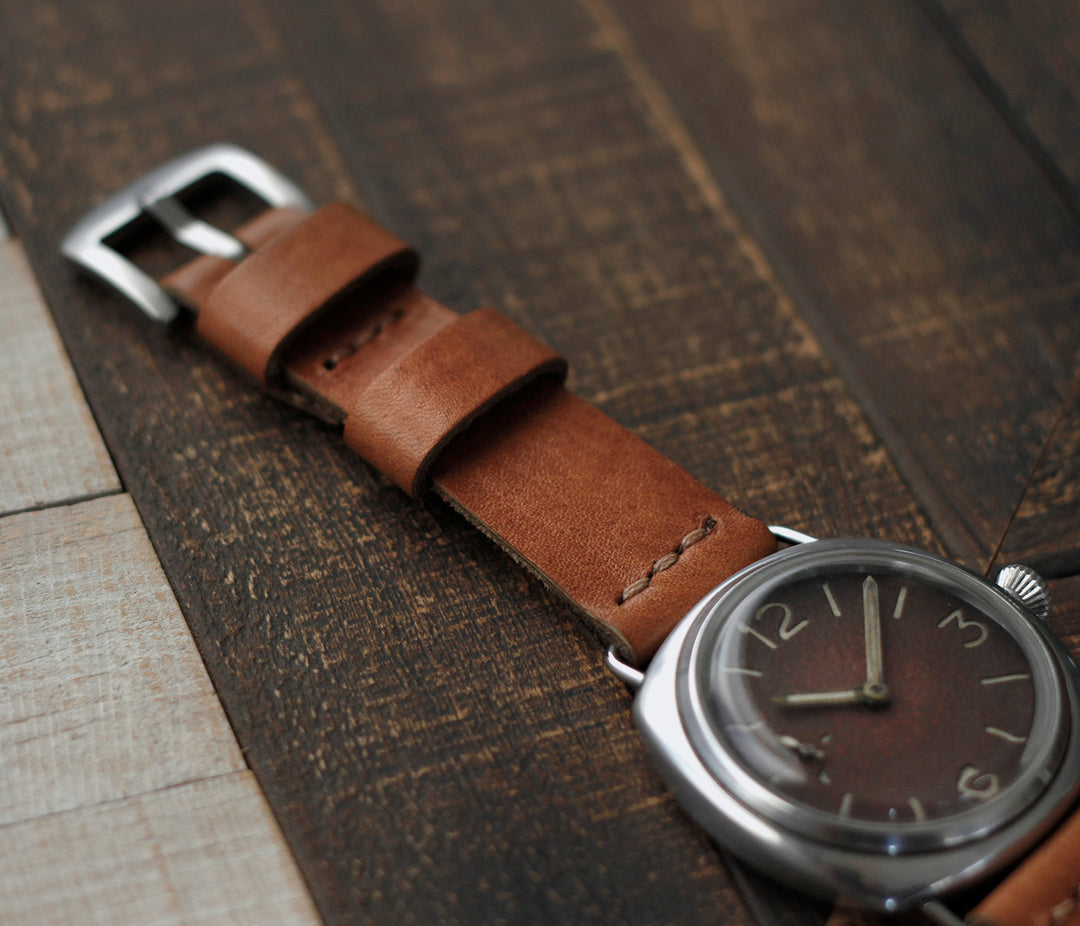 Leather Watch Strap - Tan
