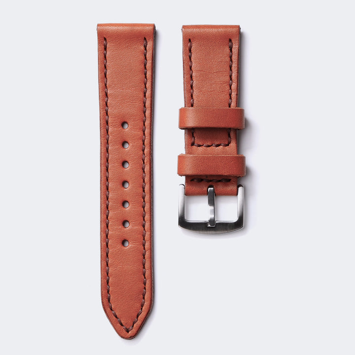 Custom Made Leather Watch Strap - Cognac Default Title 