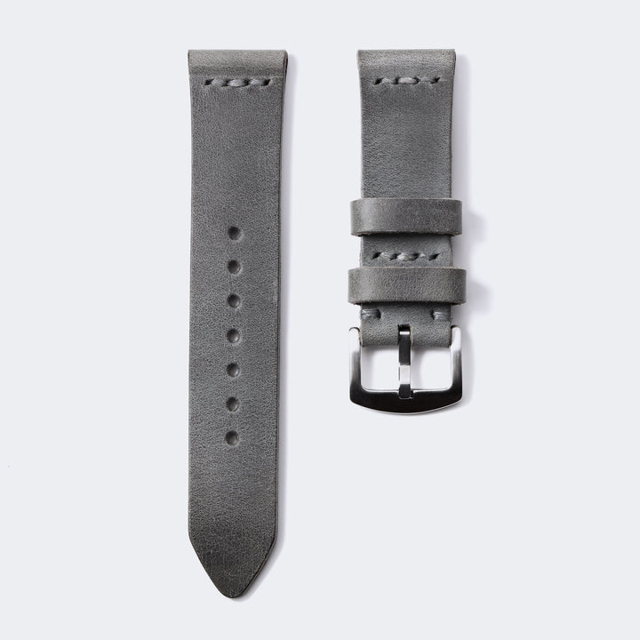 Leather Watch Strap - Antique Gray Default Title 