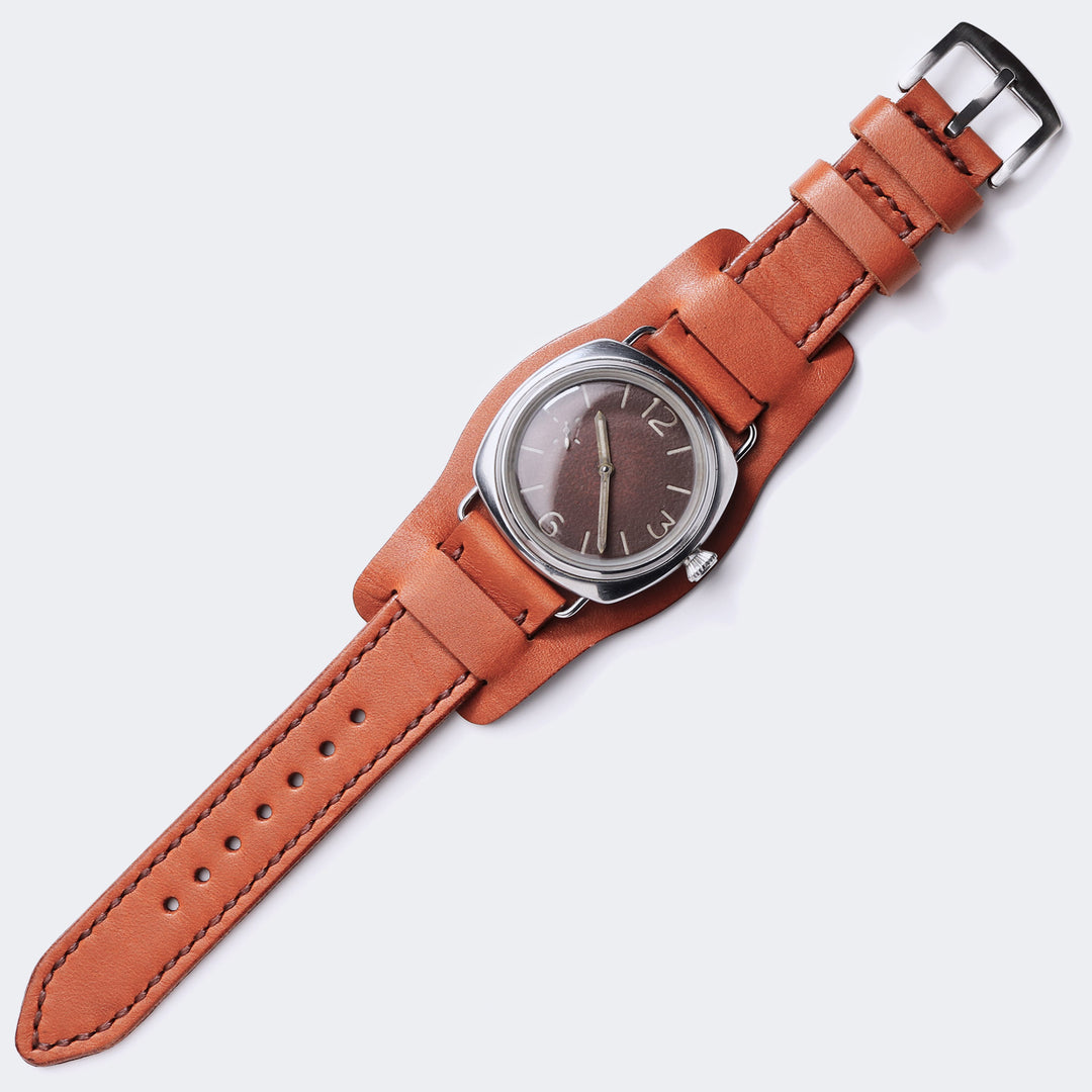 Custom Made Bund Strap - Cognac