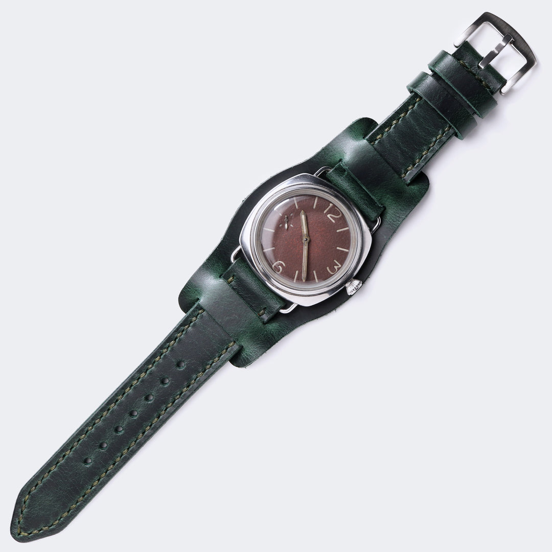 Custom Made Bund Strap - Forest Green Default Title #MWS Options 1